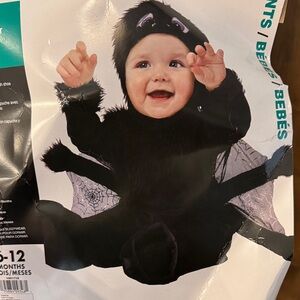 Rubie's Infant Black Furry Spider Costume 6-12 Month Halloween